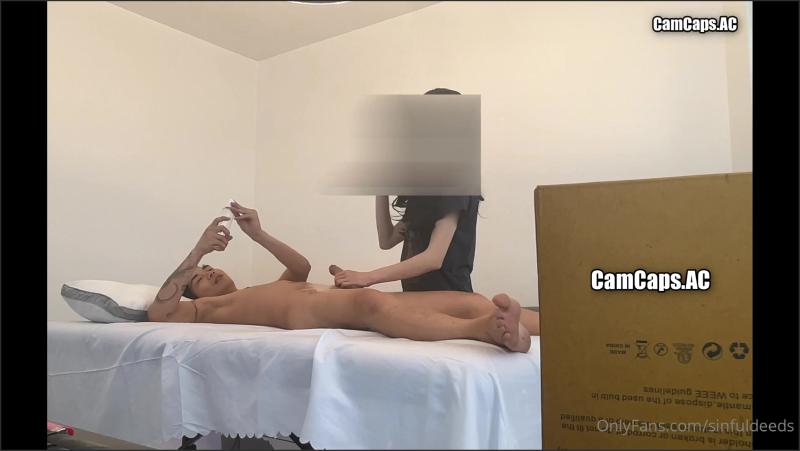 Legal Singapore RMT gibt einem riesigen asiatischen Schwanz ein drittes Date